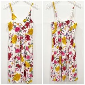 Old Navy Sleeveless Cami Floral Midi Dress Medium